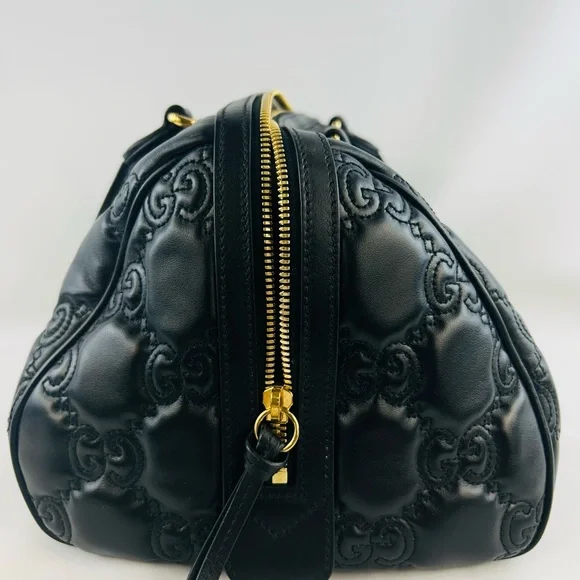 Gucci Matelasse Boston Handbag - Picture 5 of 12